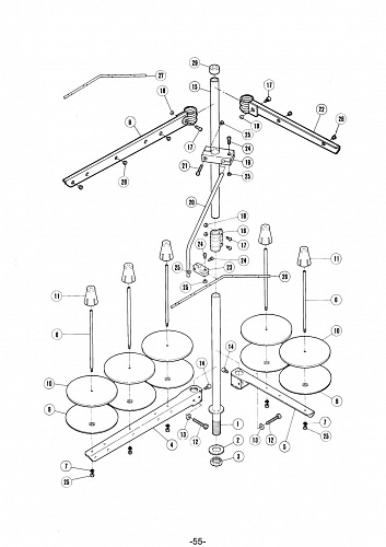 20 Oil plate asscmblies