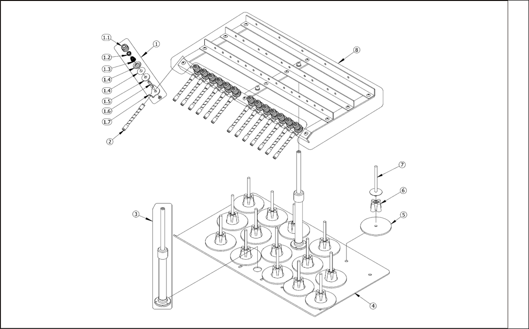 RiCOMA Серия RCM и ТС - 10.Бобинодержатель