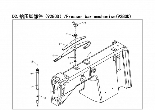 5 Presser Bar Mechanism