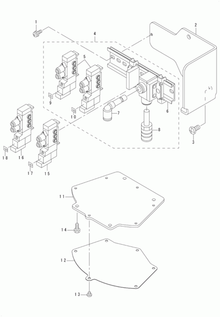 LK-1942HA - 4.PRESSER LIFTER COMPONENTS фото