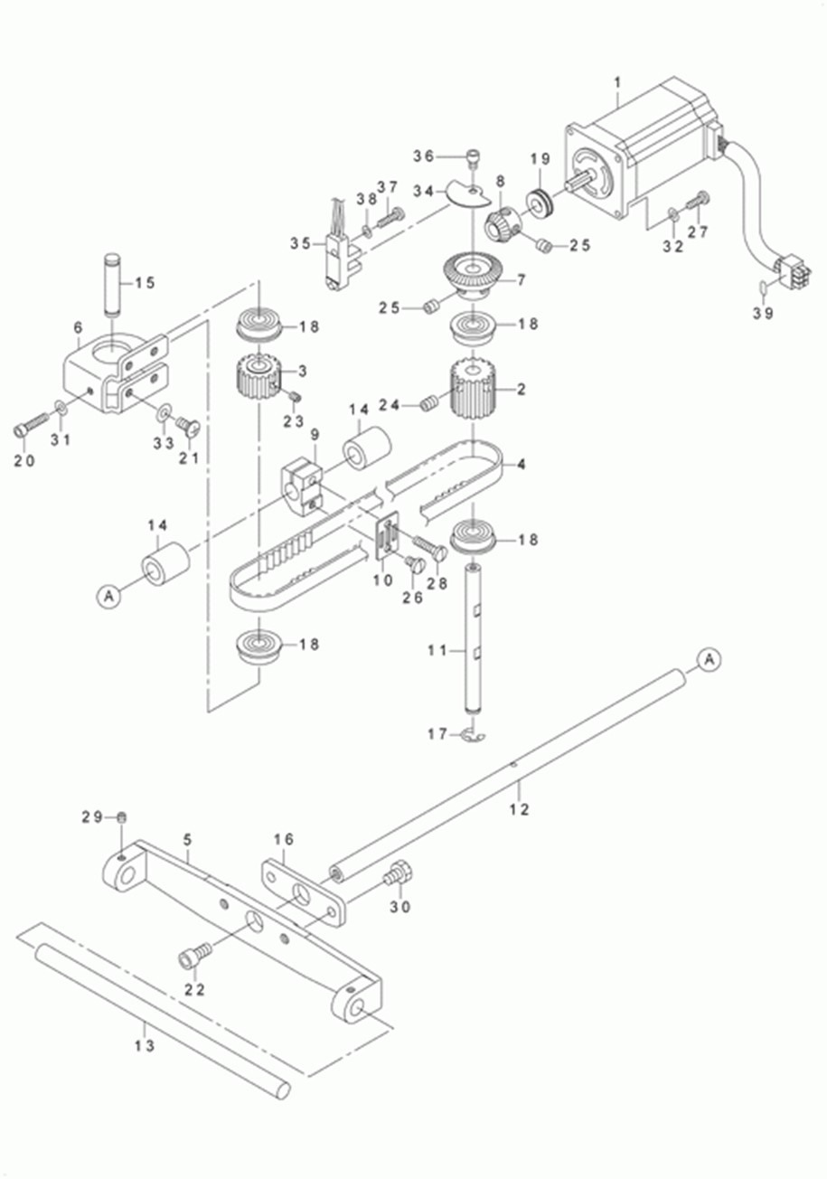 AMS-210D - 11.X-Y COMPONENTS (2) фото