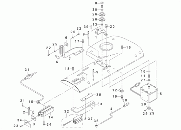 MEB-3200CS - 21. UPPER THREAD HAUL COMPONENTS фото