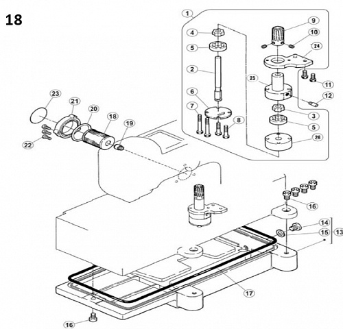 18 Oil Pump Assemblies