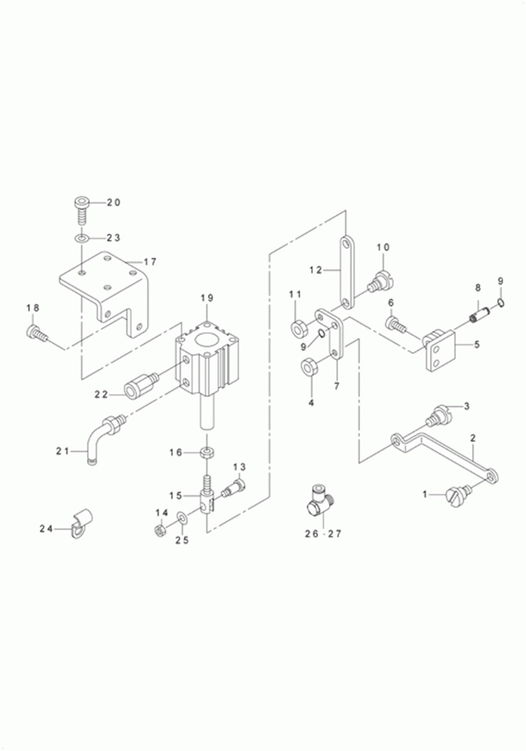 LU-2210N-7 - 26.BACK TUCK COMPONENTS фото