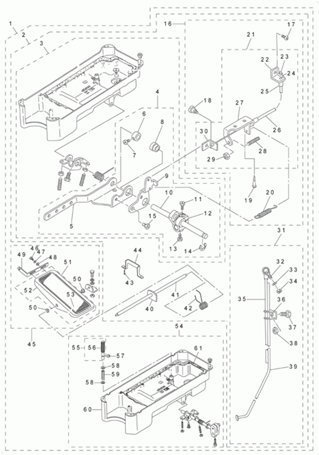 DLU-5490N - 15. PF-6PEDALKNEE PRESSER-CONTROLLED GATHERING MECHANISM