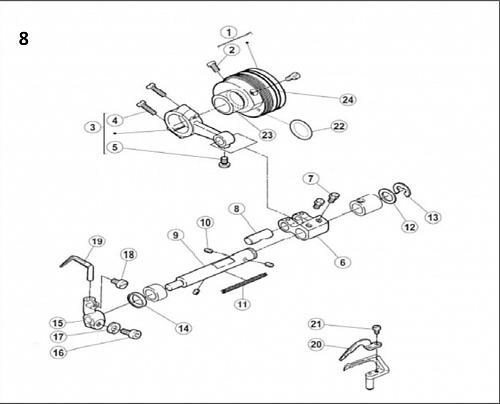 8 Needle Guard Assemblies