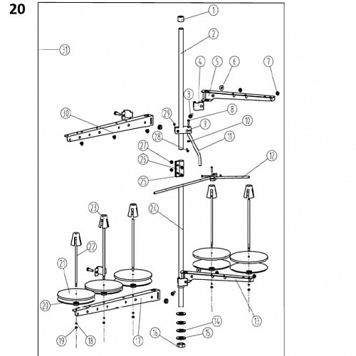 20 Thread Apool Assemblies