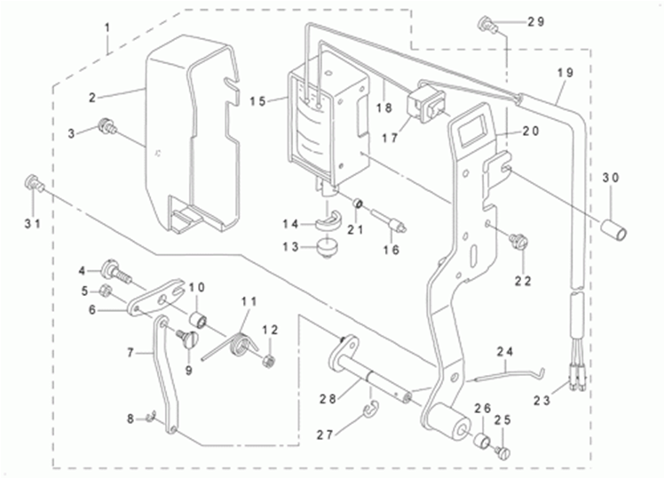 DLM-5400N-7 - 9. WIPER COMPONENTS фото