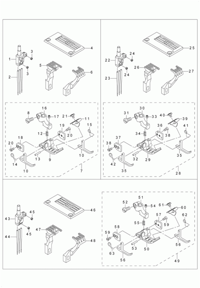 MF-7723 - 15. GAUGE PARTS COMPONENTS (1) (FOR MF-7700-U10) фото