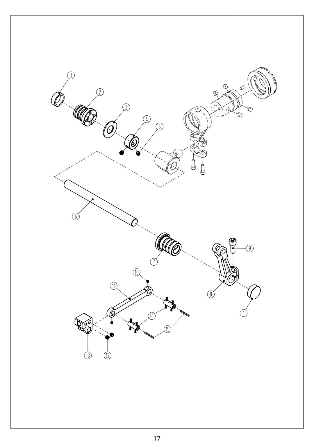 6 Needle Feeding assemblies