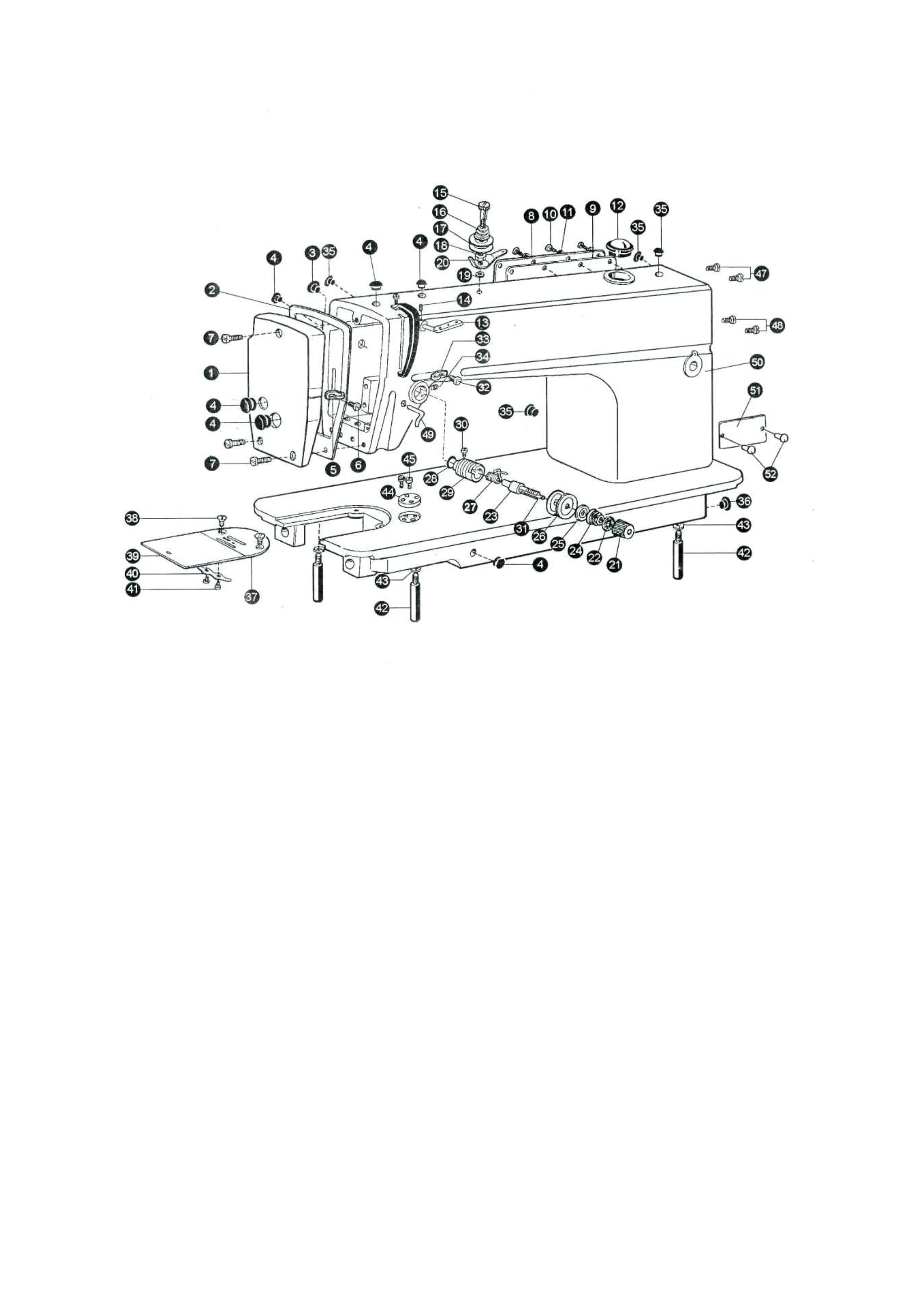 1 ARM BED AND IRS ACCESSORIES