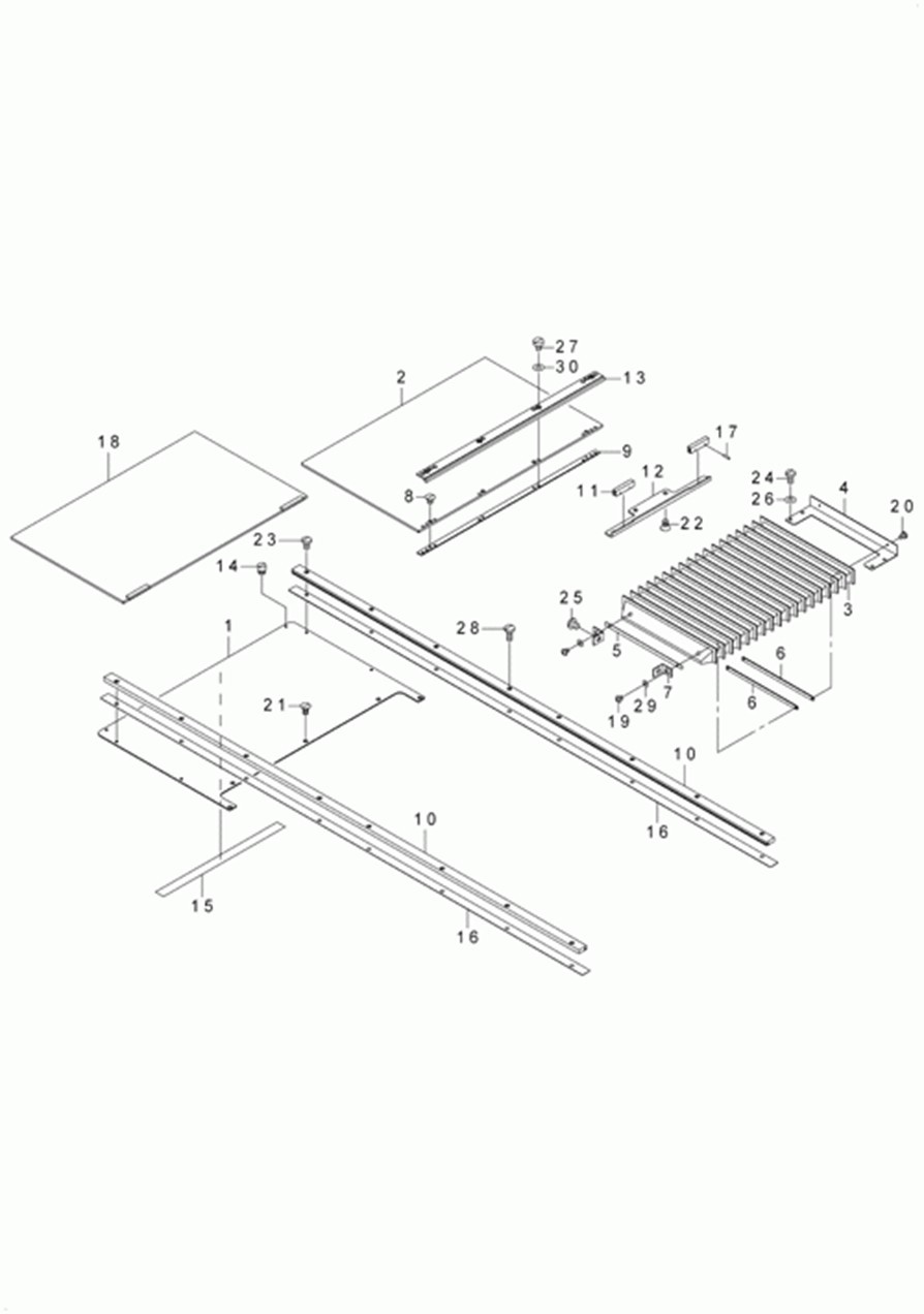 AMS-224C - 3.FRAME & MISCELLANEOUS COVER COMPONENTS (3) фото