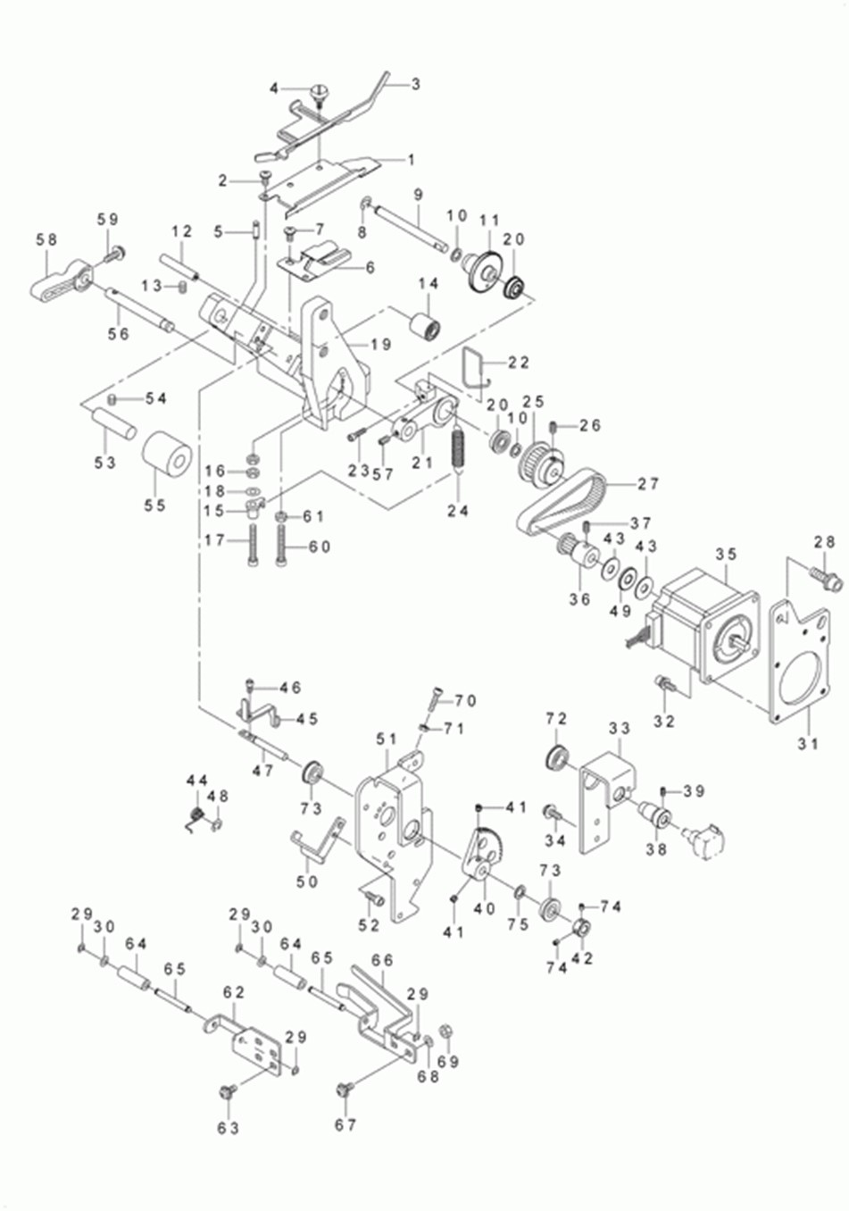 MOL-254 - 17. BELT LOOP FEED COMPONENTS фото