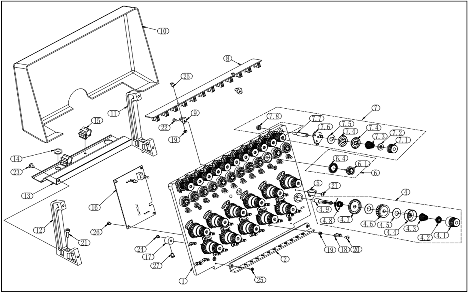 RiCOMA Серия C - 21140V1 - Thread Tension Base - Wheel Spring