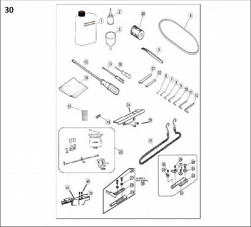 30 Accessories Assemblies