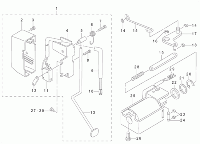 DDL-8700-7 - 7. AUTOMATIC REVERSE FEED COMPONENTS фото