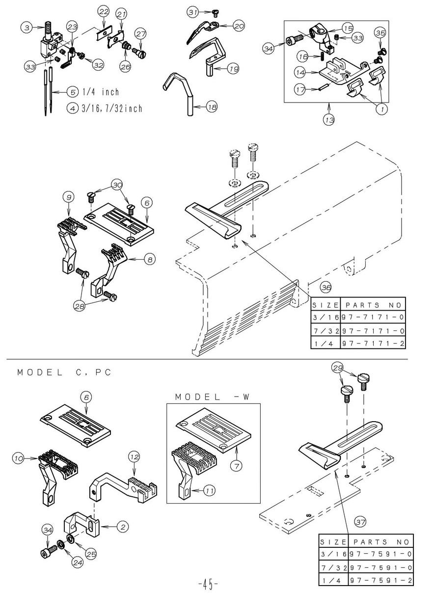 22 GAUGE PARTS