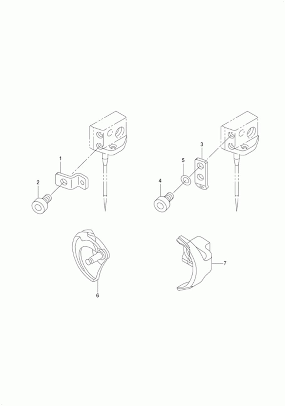 MOL-254 - 32. THREAD GUIDE COMPONENTS (OPTION) фото