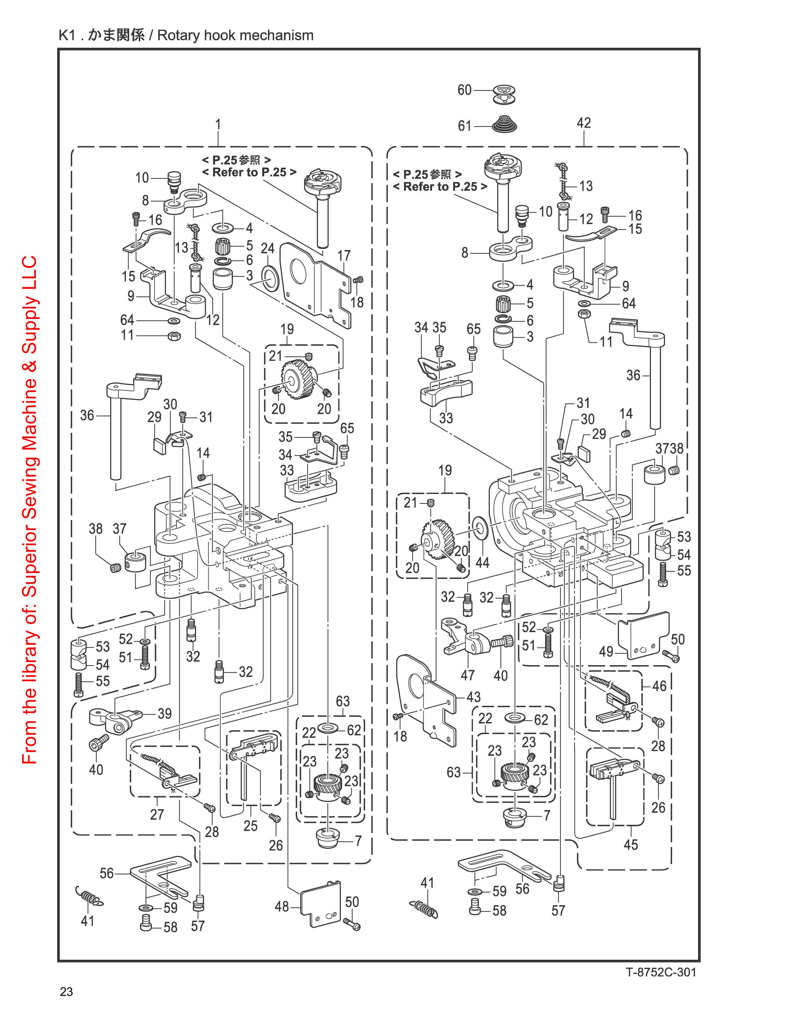 10 ROTARY HOOK MECHANISM фото