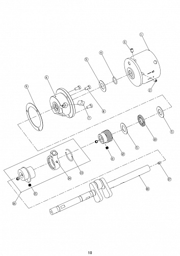4 Crankshaft Drive Assemblies