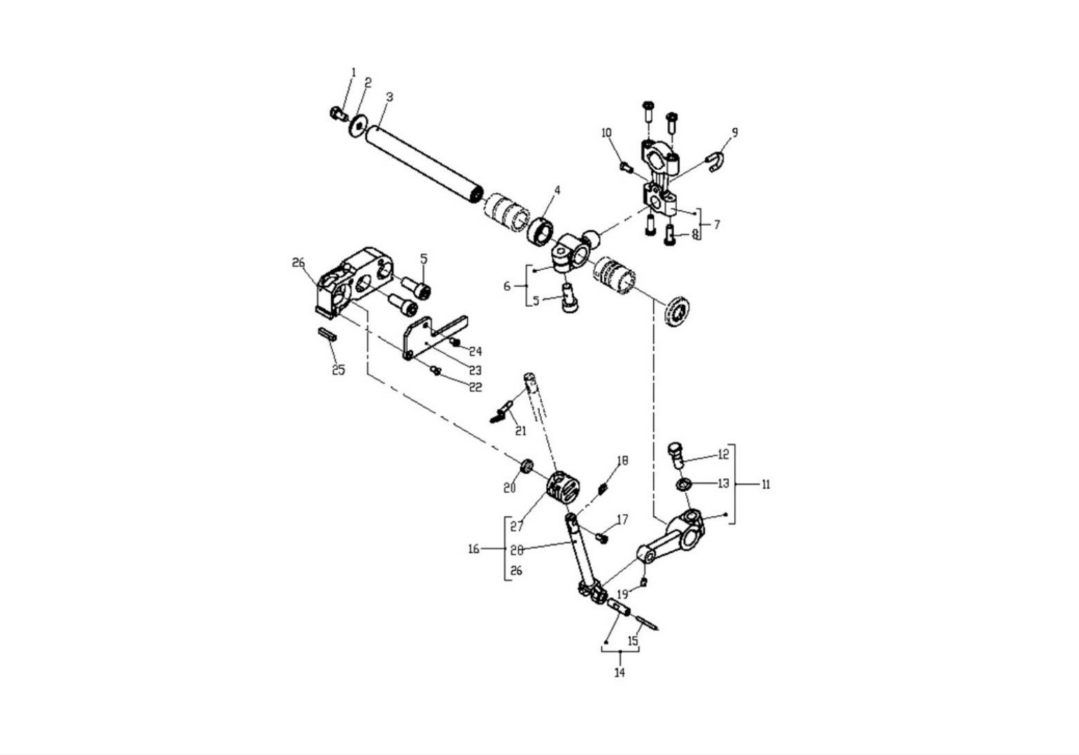 11 UPPER LOOPER ASSEMBLIES