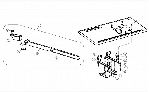 24 Part For Semi-Submerhed Installation