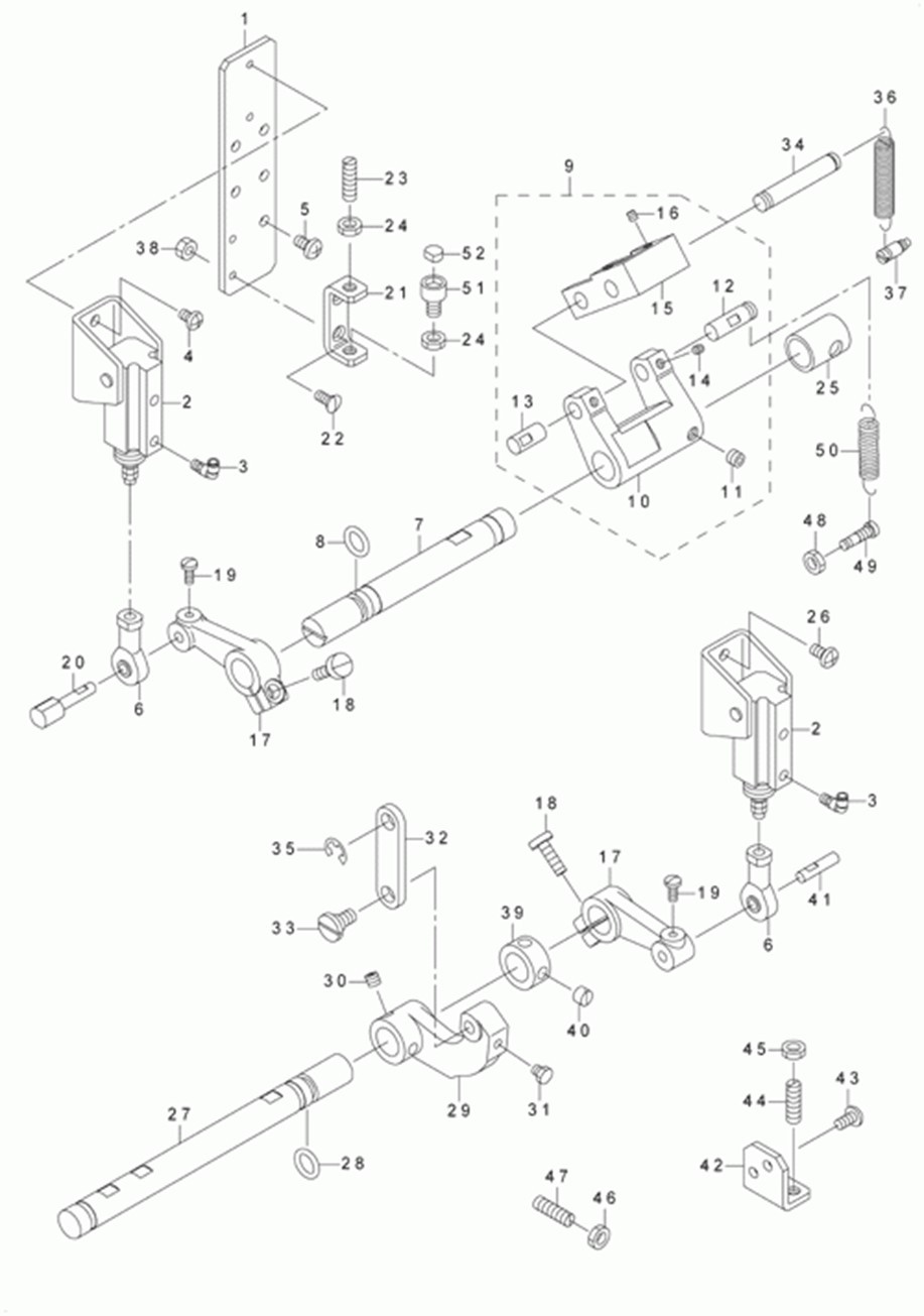 AVP-875S - 5. NEEDLE BAR COMPONENTS (2) фото