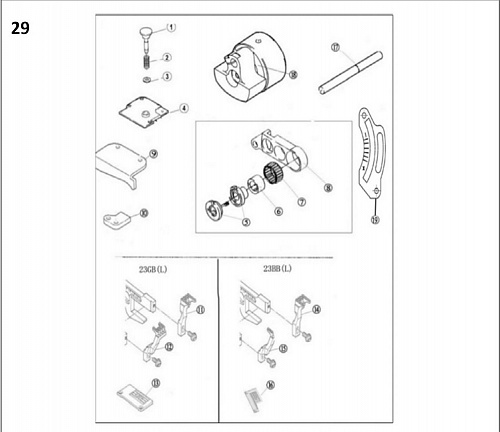 29 Specific Parts
