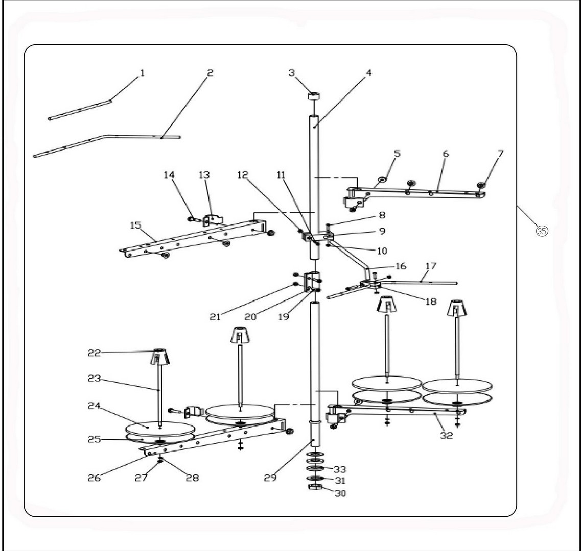 23 Thread Stand фото
