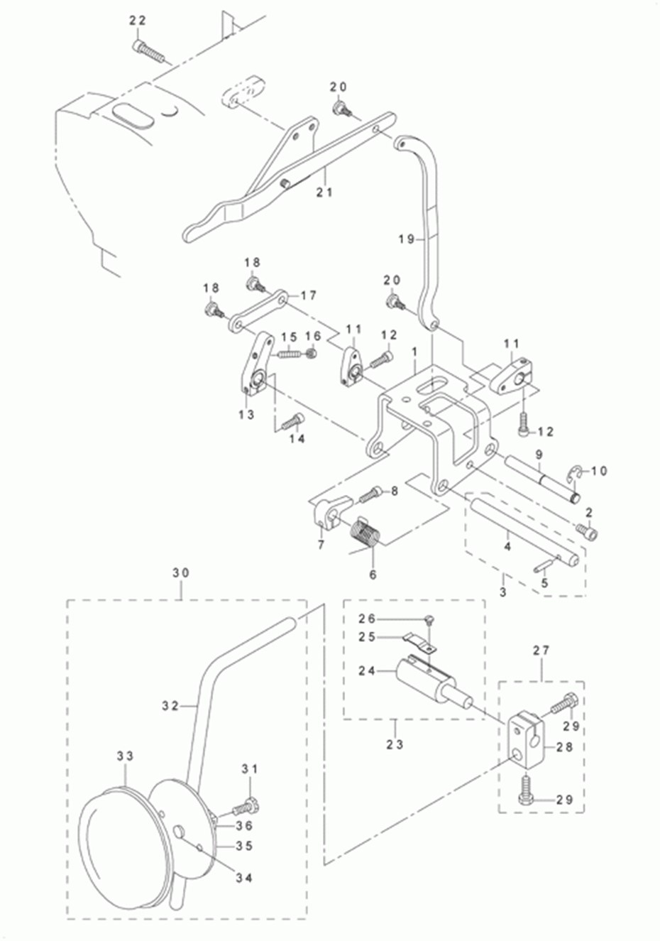 LU-1560 - 9.KNEE LIFTING COMPONENTS фото