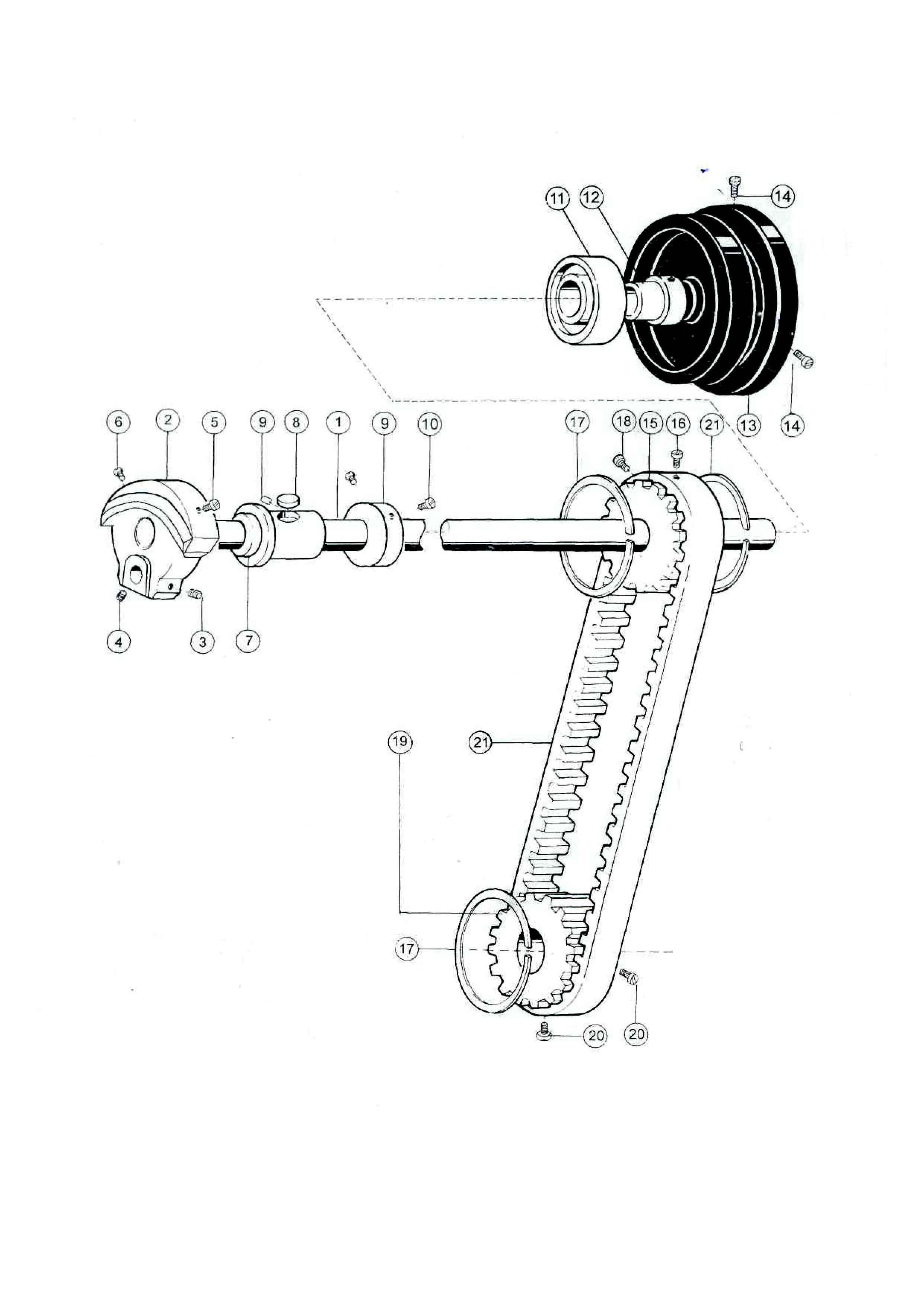 3 PRESSER FOOT LIFT PARTS