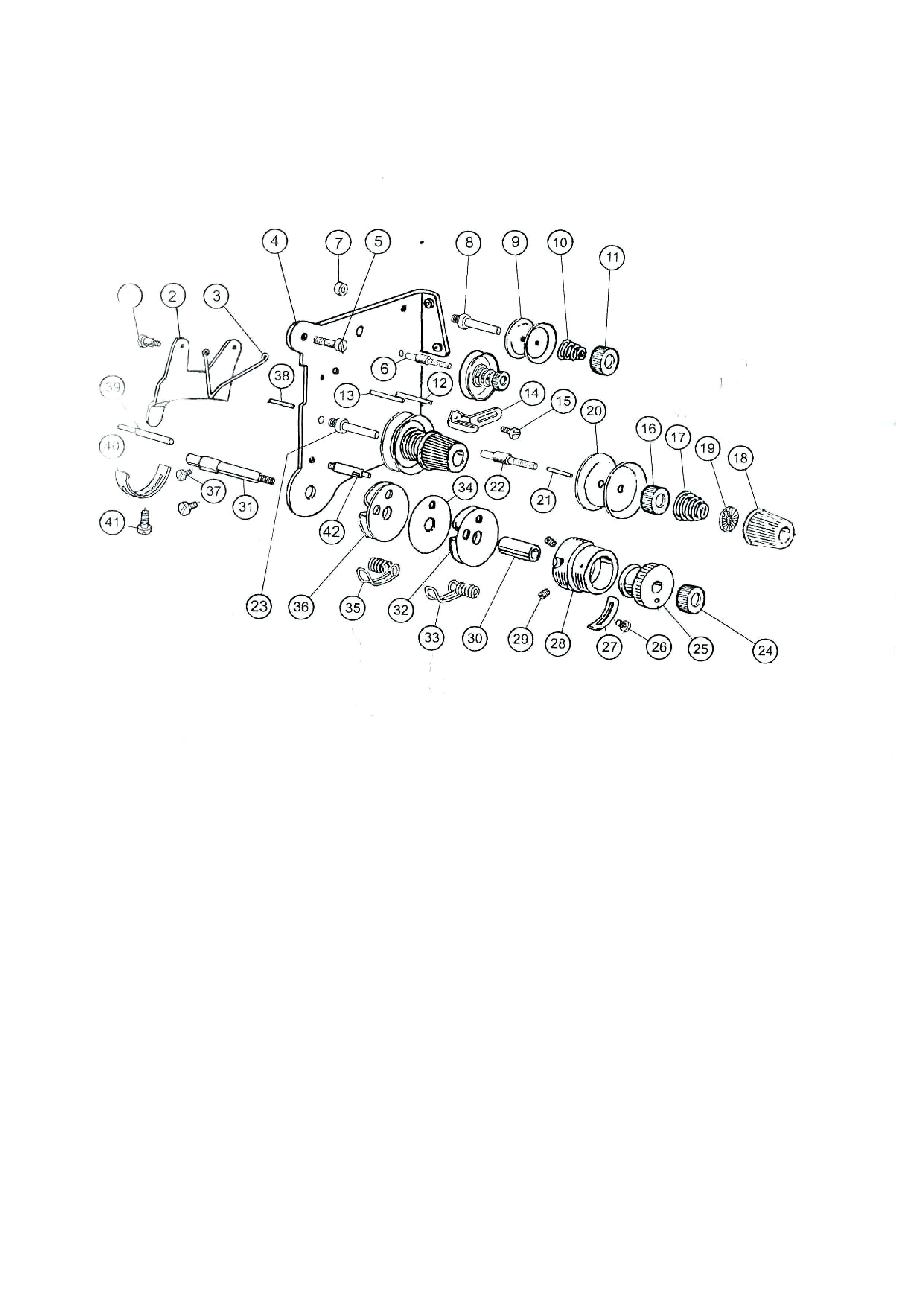 2 MACHINE ARM PARTS