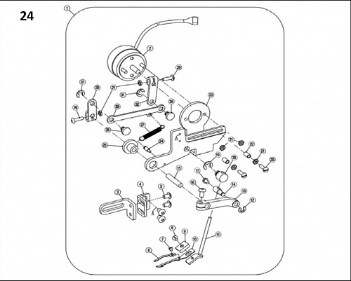 24 Dial Line Assemblies