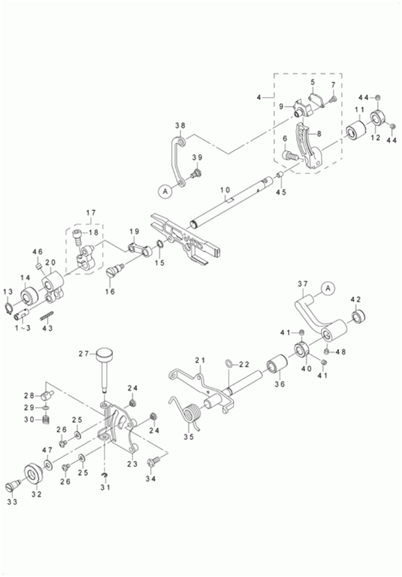 MF-7723 - 6. FEED DRIVE COMPONENTS (2) фото