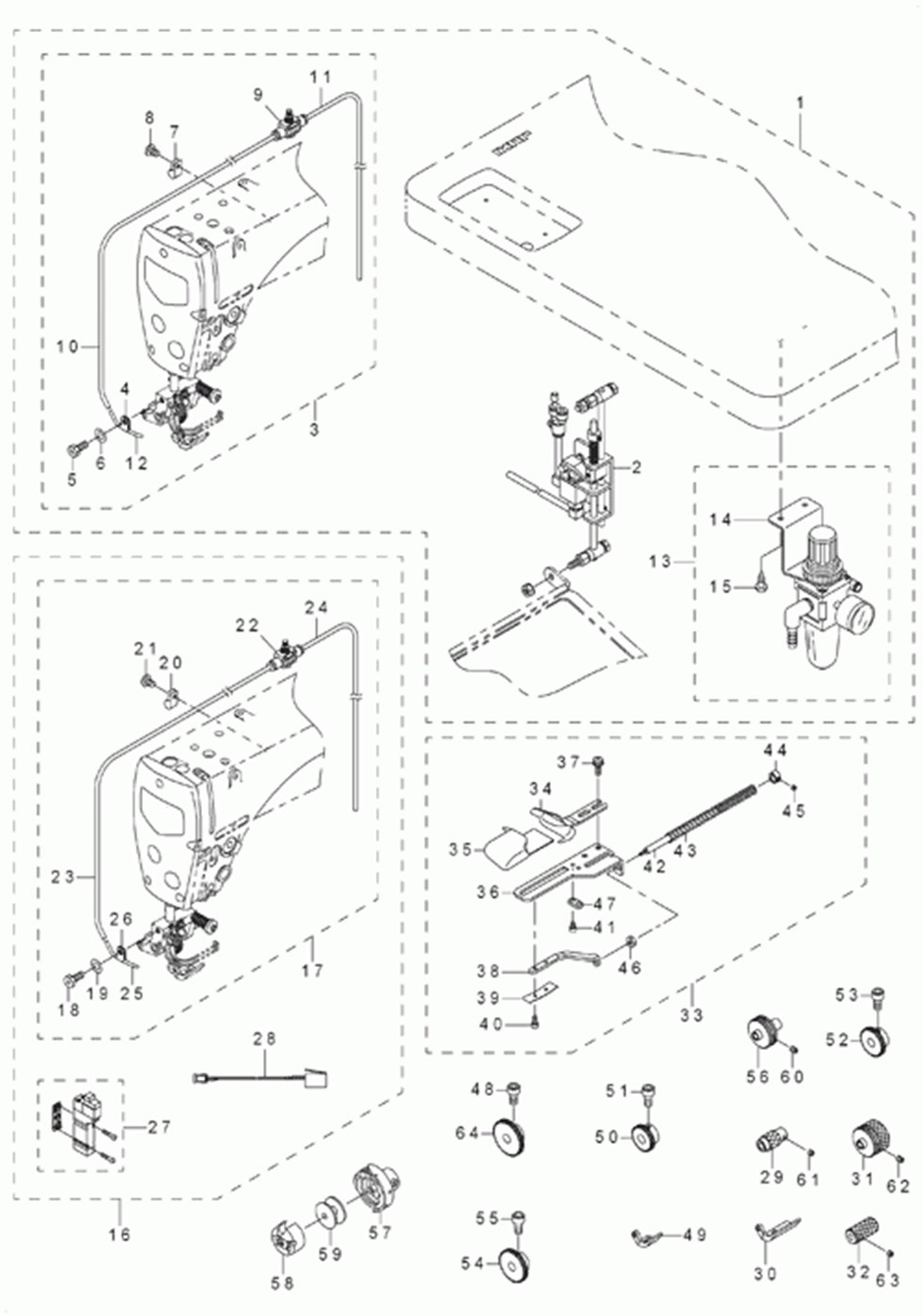 DLN-6390 - 18.OPTIONAL PARTS COMPONENTS фото