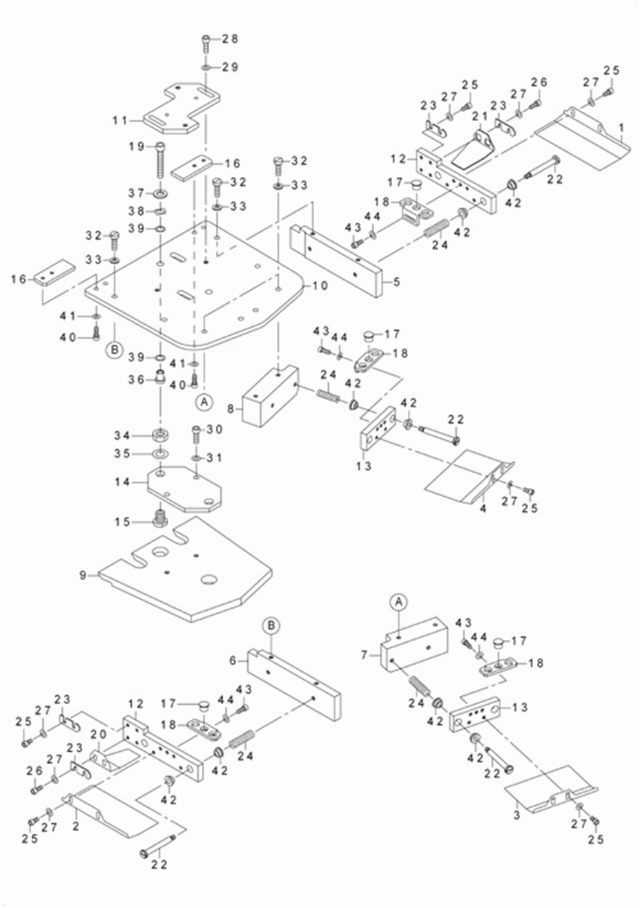 AVP-875S - 21. REPLACEMENT GAUGE KIT COMPONENTS фото