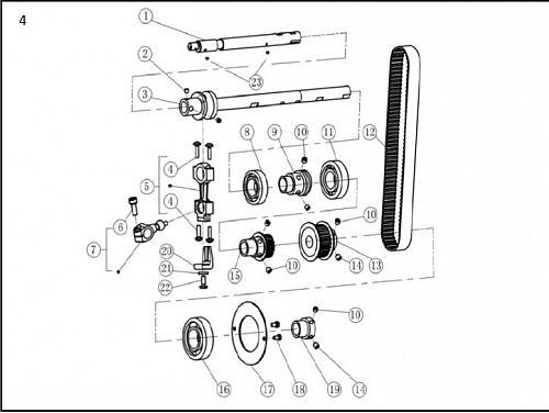 5 Hook Shaft Assemblies