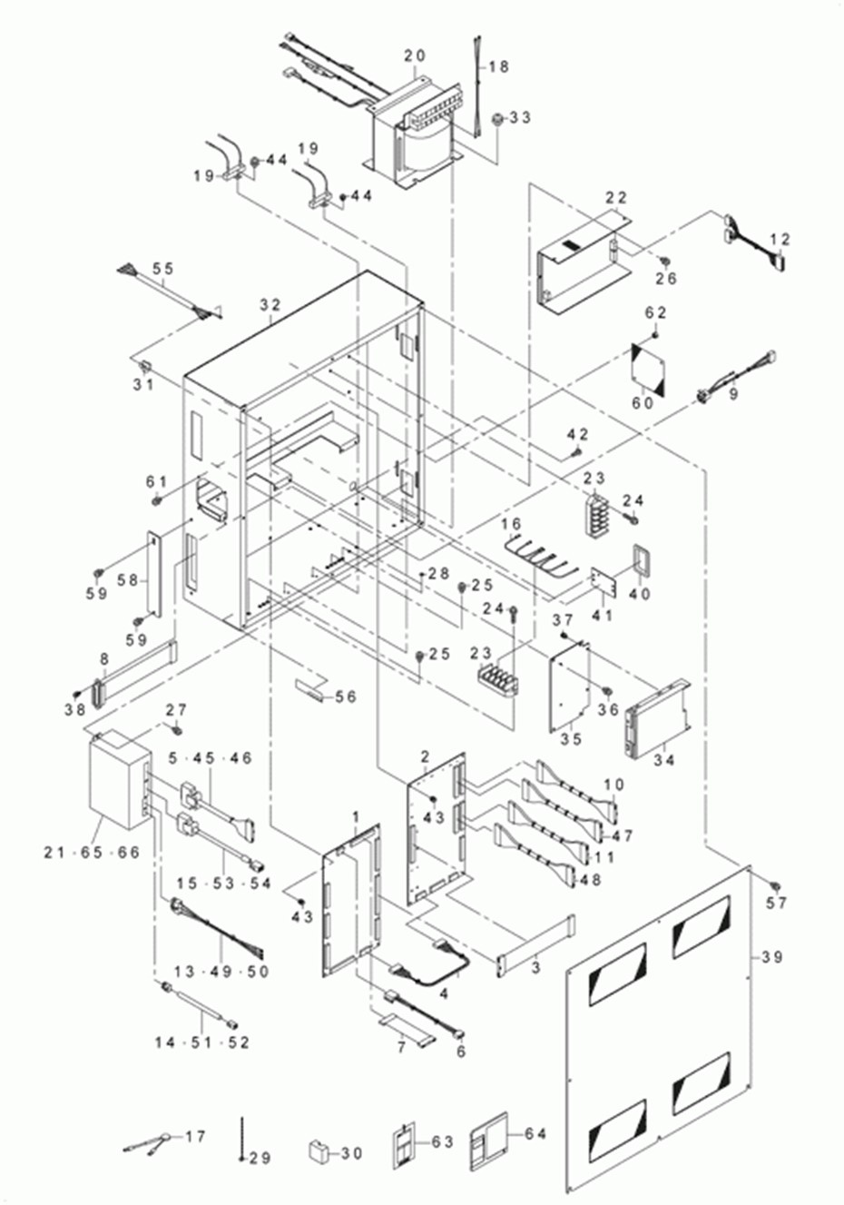 AVP-875S - 31. CONTROL BOX COMPONENTS фото