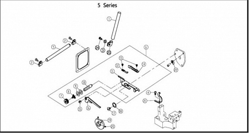 15 Chainstitch Looper Drive Mechanism (2)