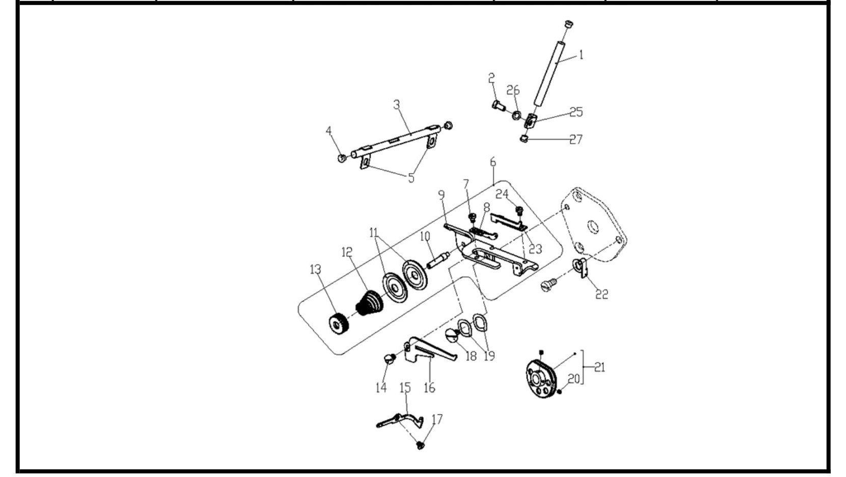 14 CAM ASSEMBLIES