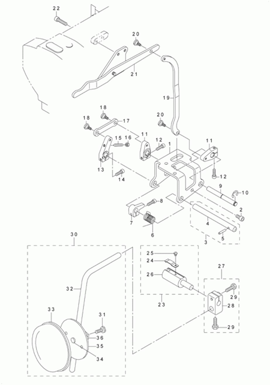 LU-1510 - 11.KNEE LIFTING COMPONENTS фото