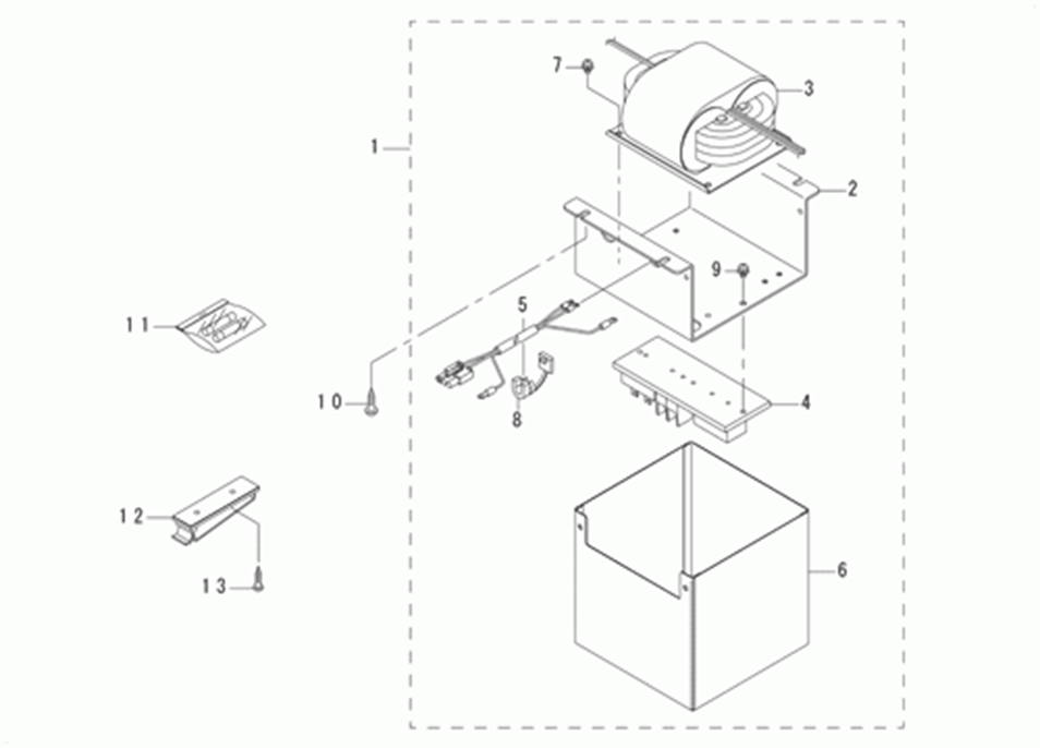 LK-1942HA - 17.HEATER UNIT COMPONENTS (Z TYPE) фото