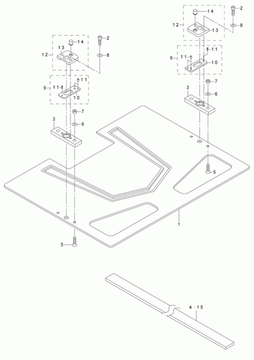 AVP-875S - 24. PRESSER GAGE COMPONENTS