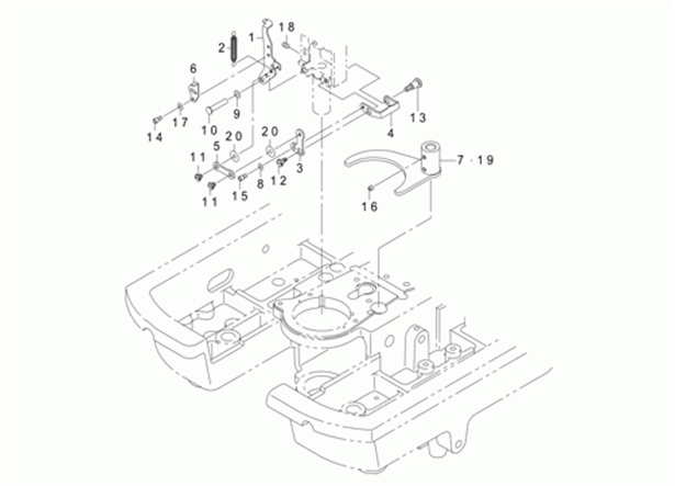 MEB-3200CS - 20. LOWER THREAD HAUL COMPONENTS фото