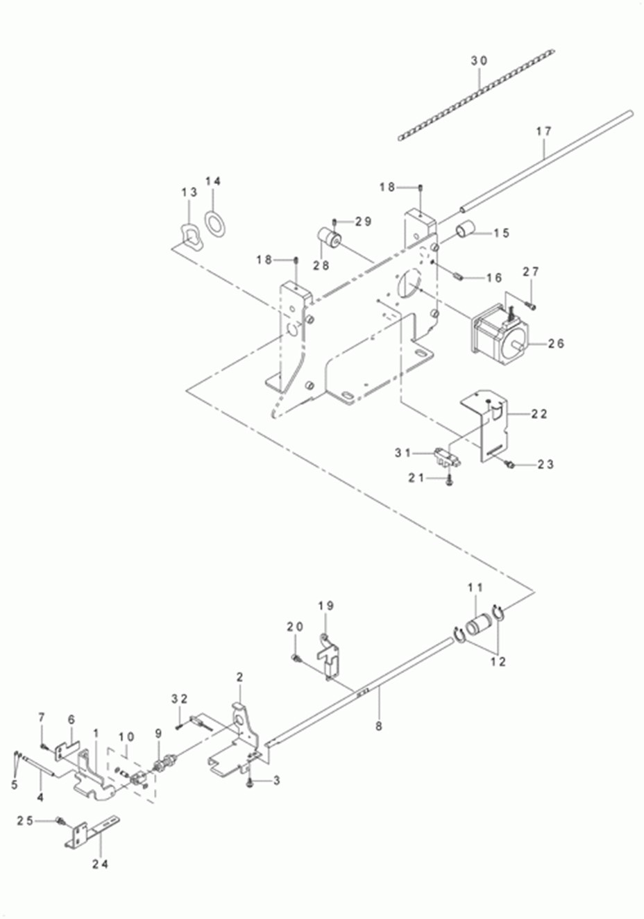 MOL-254 - 18. CLAMP FEED COMPONENTS фото