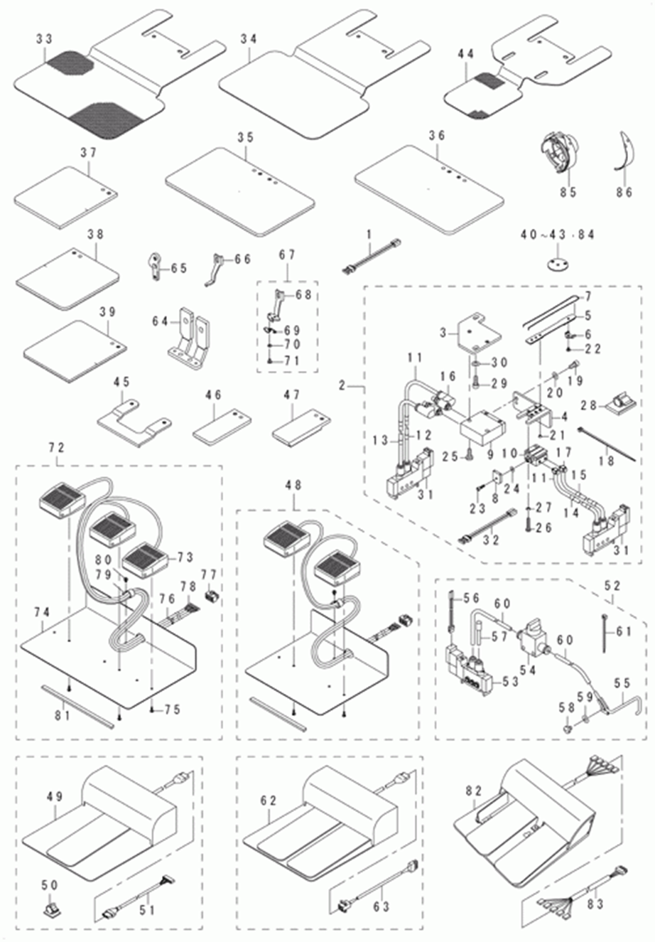 LK-1942HA - 22.OPTIONAL PART COMPONENTS(1) фото