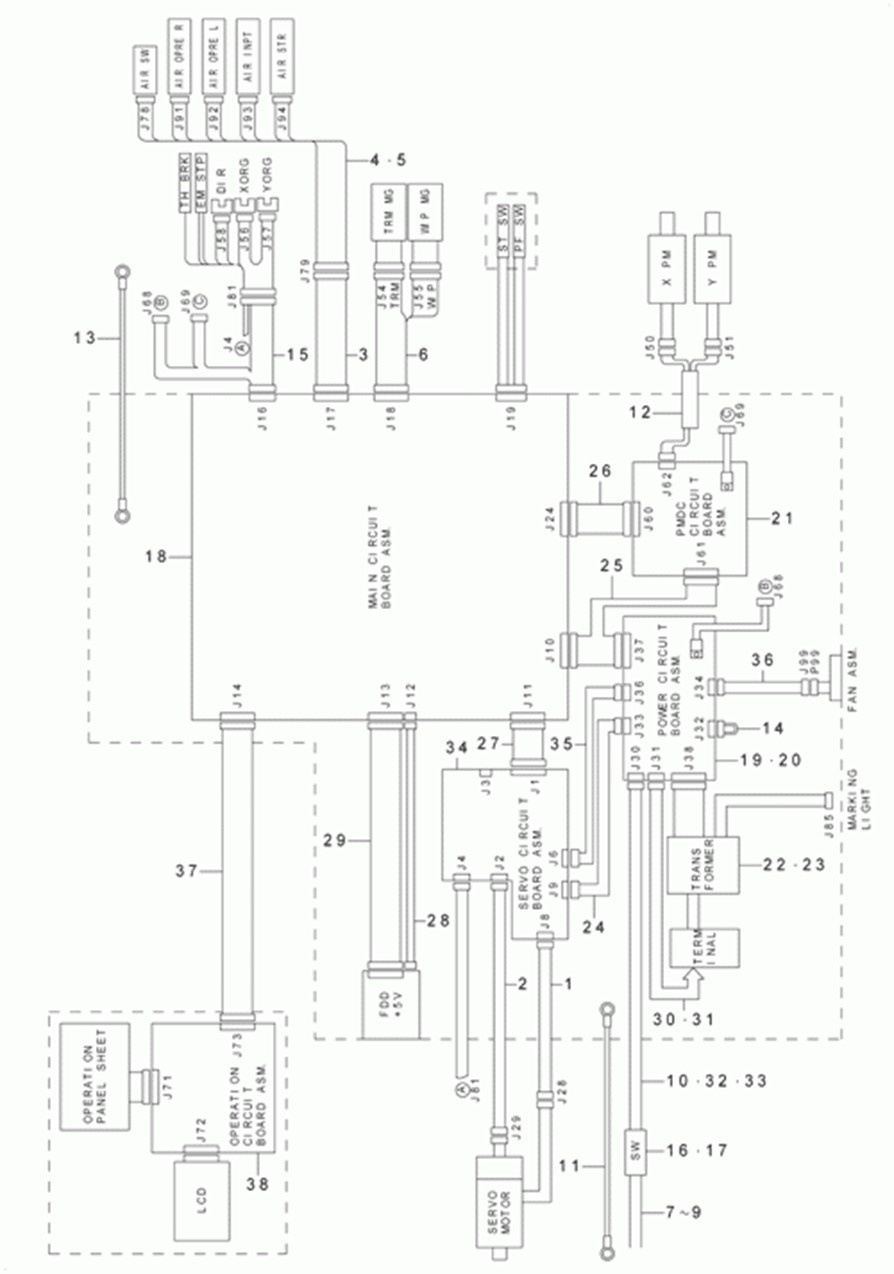 AMS-215D - 17.CONTROL BOX COMPONENTS фото