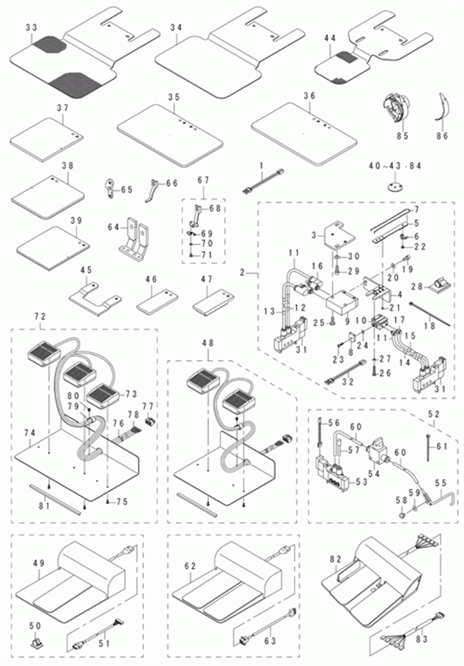 LK-1941ZA - 22.OPTIONAL PART COMPONENTS(1) фото