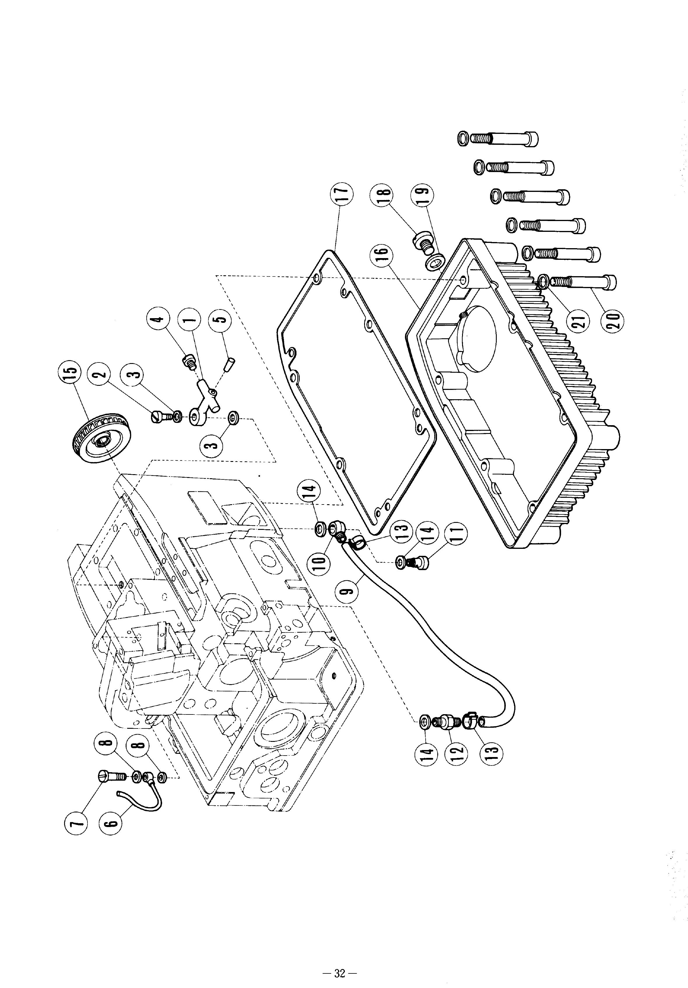 16 PUMP LUBRICATING MECHANISM