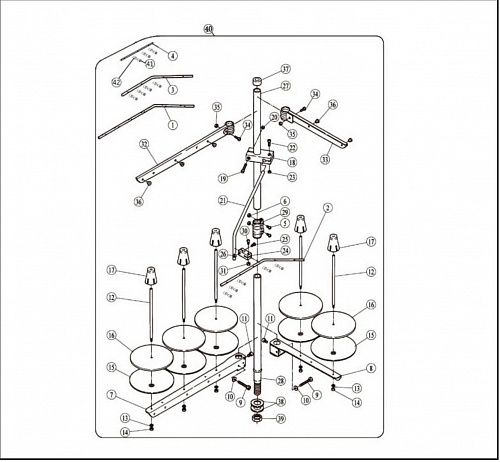 24 Thread Stand